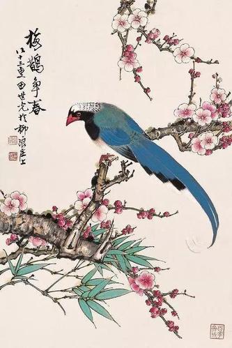 大风堂弟子田世光精品花鸟画作品欣赏