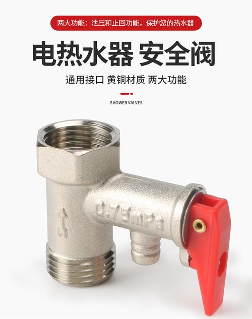 全铜4分通用家用电热水器安全阀减压阀泄压阀止回逆止阀配件
