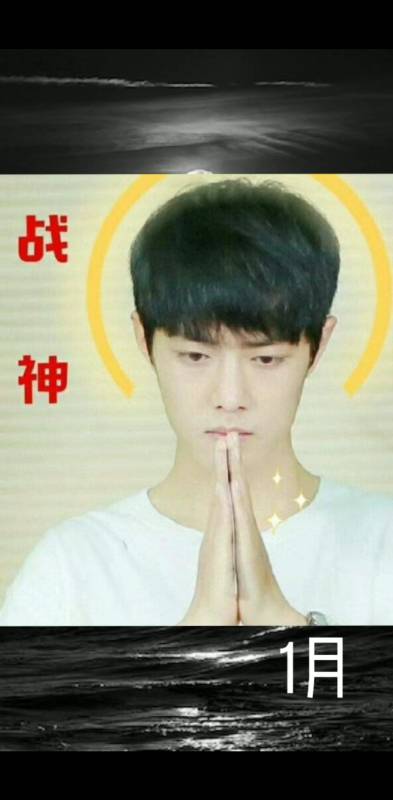 肖战#马上过年,挥手告别2019有战哥保护,逢考必过-小