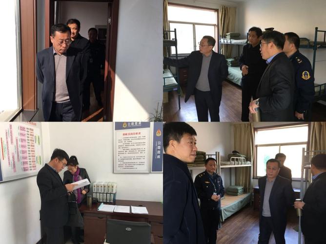 晋中公路分局张惠民局长一行莅临曲旺公路超限检测站督导检查工作