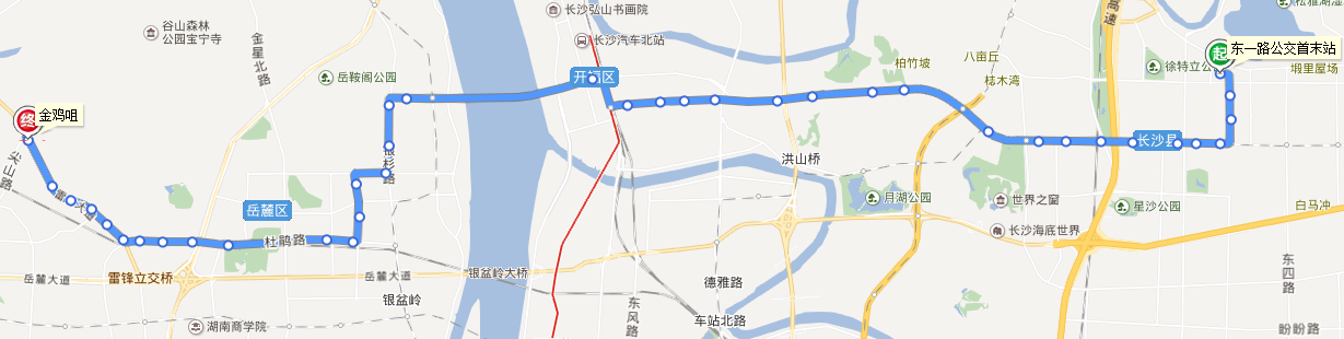 127路长沙公交车广告发布实景图