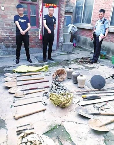 安阳殷墟文物案:河南警方打掉14个盗墓团伙 追回713件文物