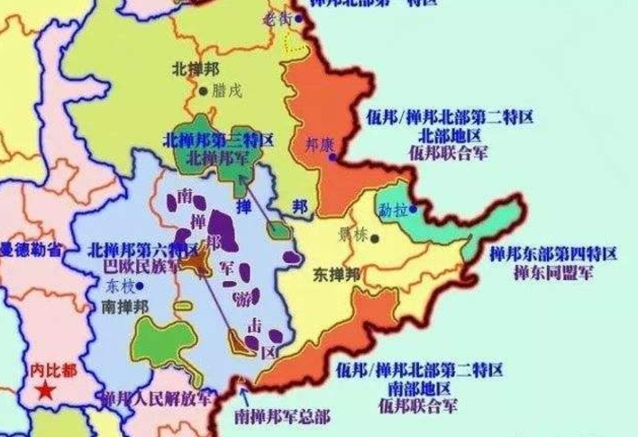 扩展资料: 勐拉市是第四特区首府,与缅甸掸邦东部重要城市景栋