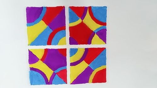 面积对比色彩作业,看看我们优秀的作业吧!城规162棒棒