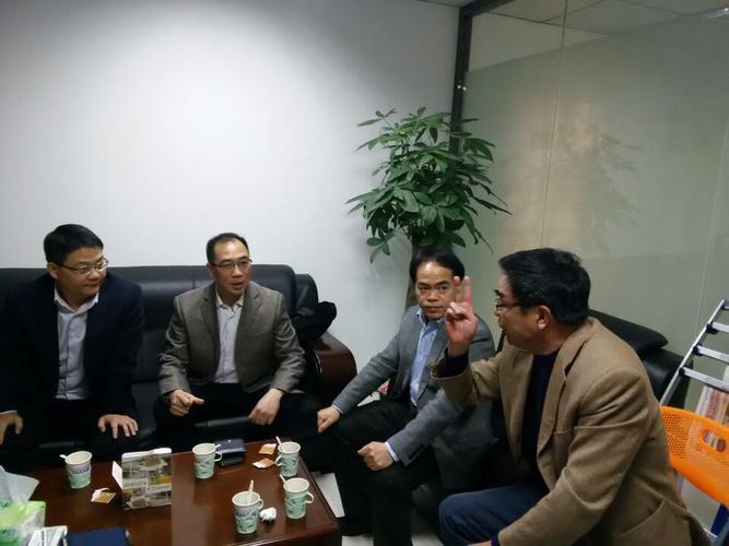南安市委组织部到泉州装备所洽谈人才及项目合作