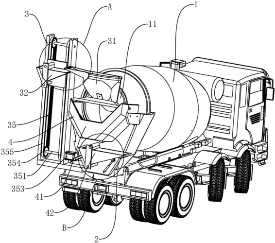一种车载混凝土搅拌机的制作方法