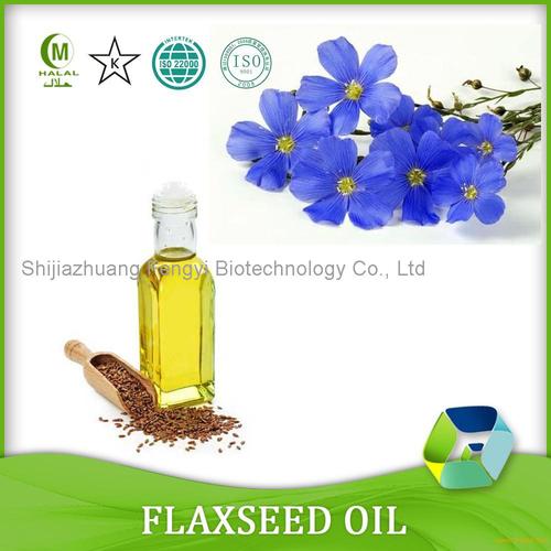 100% pure & natural organic cold pressed flax seed oil/linseed