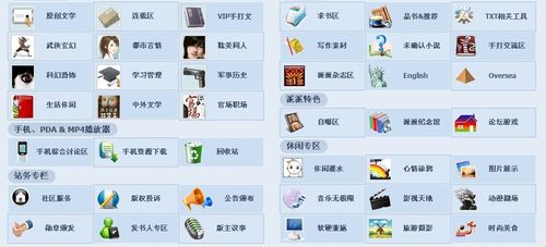 关于主页图标的建议_社区服务_派派小说论坛