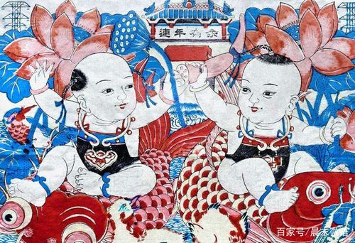 中国年画欣赏:体现中国传统文化,画工也很有功底