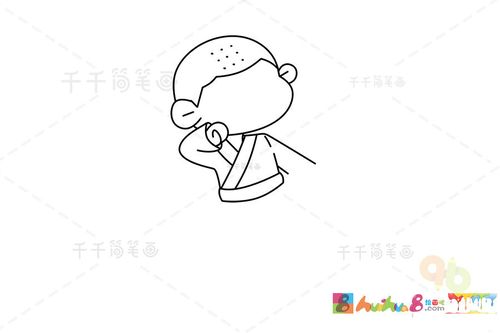 武僧简笔画