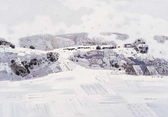翁凯旋 2005年作 仙女山·雪3