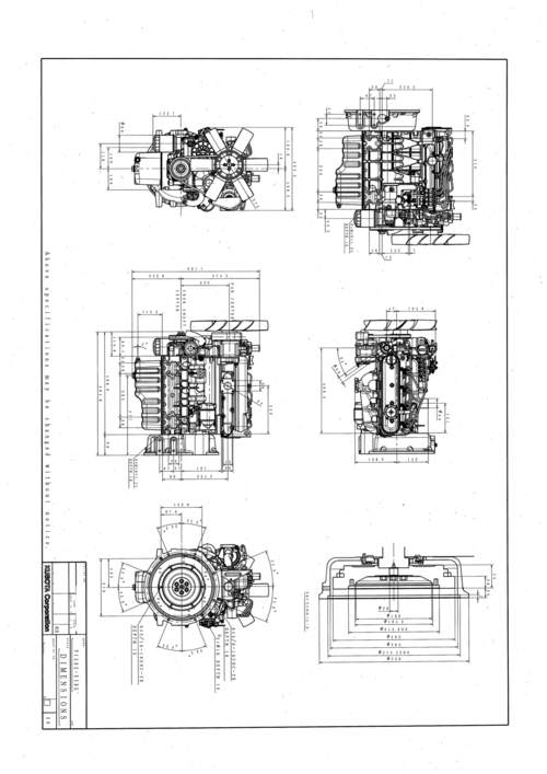 久保田v1505-e2bg-chn-1_080812 发动机图纸