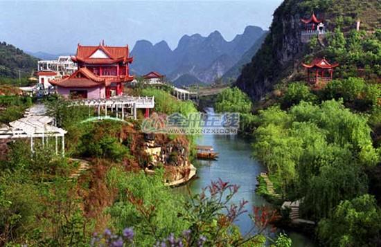 贵州醇酒厂厂内建成的奇香园风景区通过aa认证,成为贵州省
