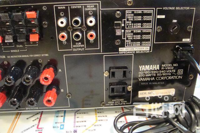 原装yamaha雅马哈rv902功放有遥控器