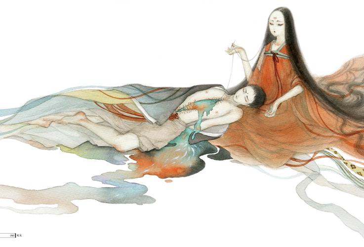 【赠海报】正版 妖绘卷 sheep画集 精装版 中国古风画集日本古代东方