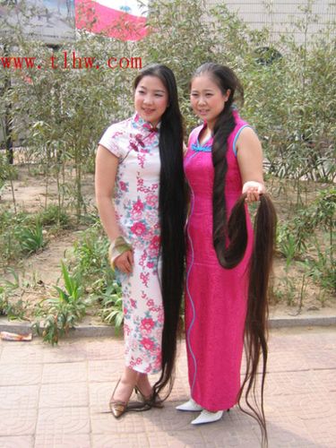 天津长发女冯婉(发长3.35米)图片3