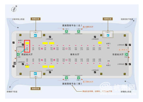 西进站口比较近,东站挺大的,横行过去大概要个2-3分钟的