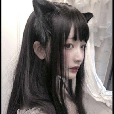 超酷黑暗系女生头像潮女偏丧qq女生头像