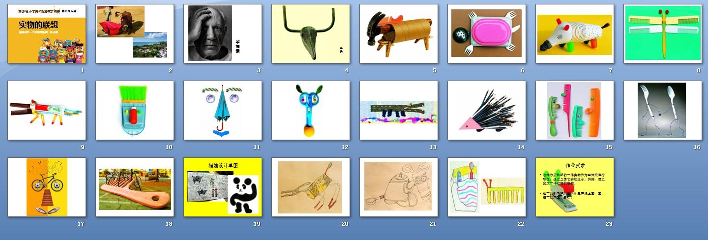 实物的联想与想象ppt下载