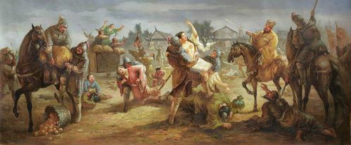 【赏图阁】《三国演义》油画作品欣赏