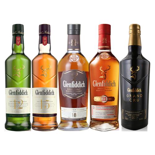 格兰菲迪12年单一纯麦威士忌700ml英国原装进口洋酒烈酒威士忌