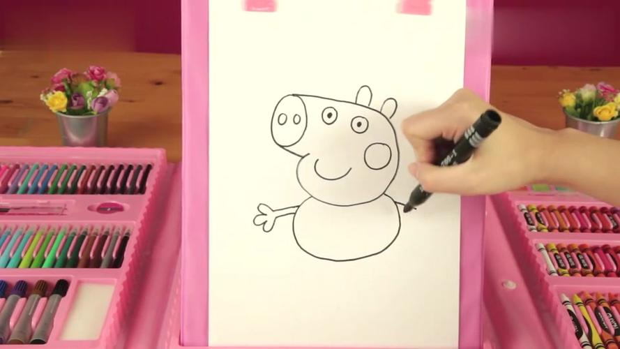 乔治简笔画怎么画?