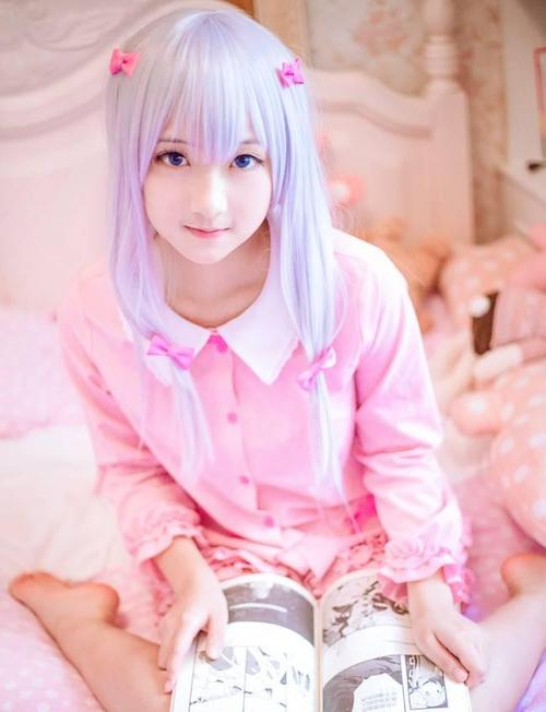 cosplay:和泉纱雾,清新的睡衣啊