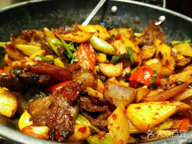 黔飨·正宗贵州菜(东鼎购物中心店)干锅黄牛肉图片 - 第16张