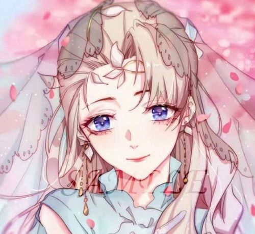 可爱少女心二次元卡通头像王者荣耀头像古风动漫小仙女头像