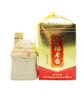 富裕老窖酒桂花52度