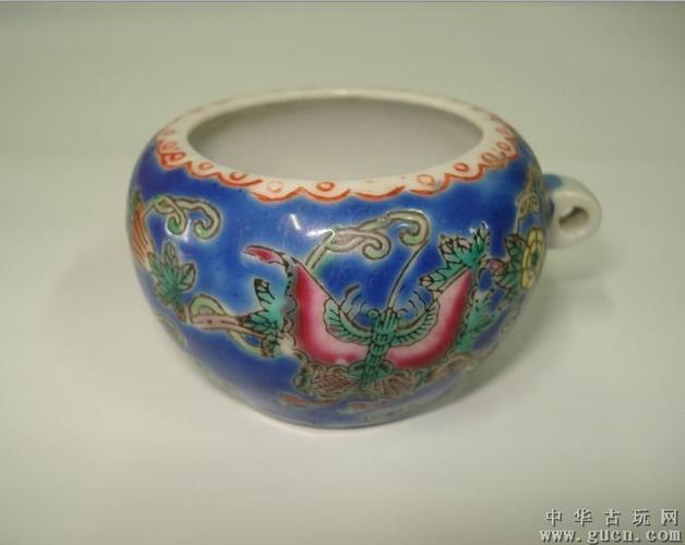 [物品编号:94767] 光绪官窑鸟食罐