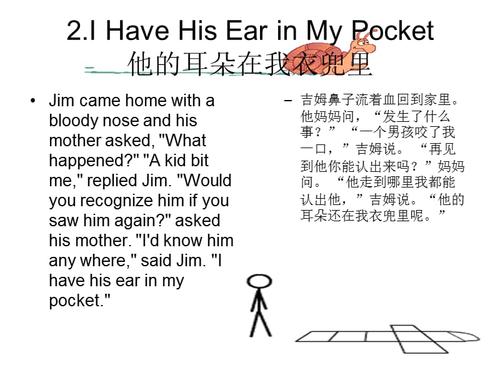 英语笑话 (一)演示文稿