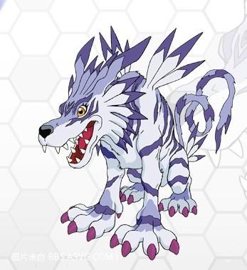 数码宝贝加鲁鲁兽进化