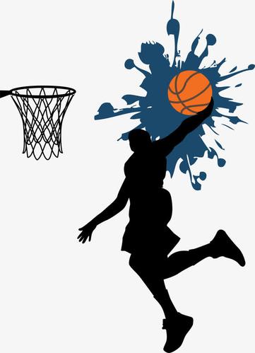 跳起来大扣篮免抠素材免费下载_觅元素51yuansu.com
