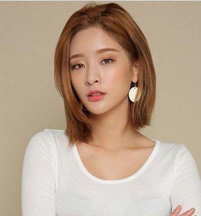 2017女生齐肩流行发型出街让你吸睛无数的齐肩短发