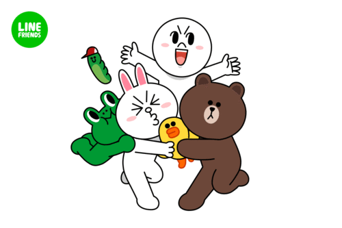 line熊大兔兔成为亚洲最受欢迎的品牌角色