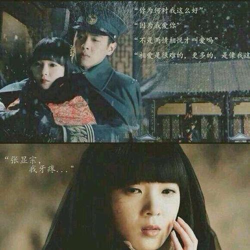 我怀念的是"世上再无张显宗,无人爱我岳绮罗"