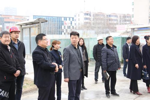 许昌万里运输集团董事长陈宇飞赴江山悦居项目指导部署工作