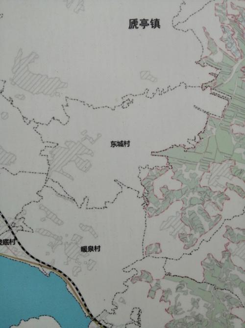 虒亭镇行政村地图