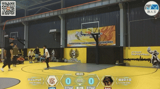 民间有高手,虎扑路人王的一位节奏型过人球手