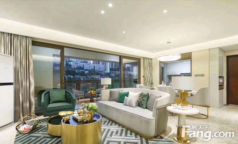 横厅设计 客厅7.15米面宽 就在万科金域蓝湾