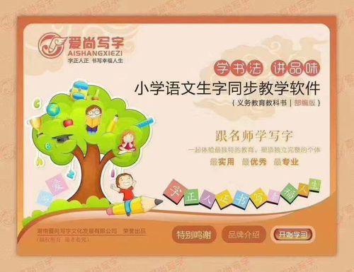 在爱尚写字的课堂上