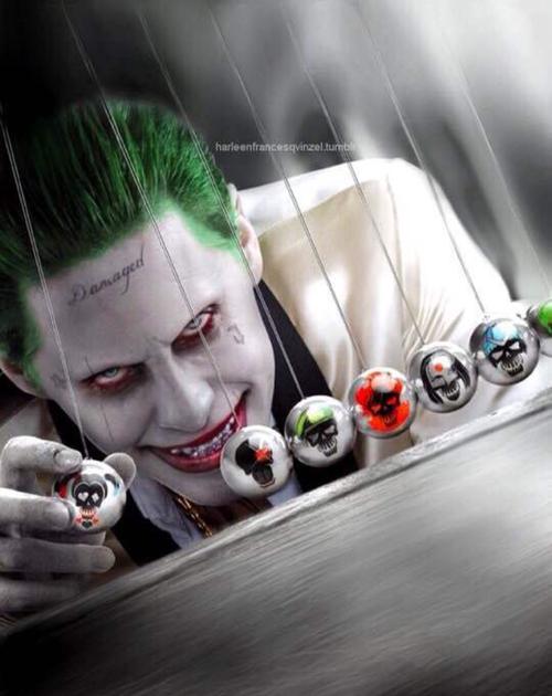 自杀小队 x特遣队 小丑海报