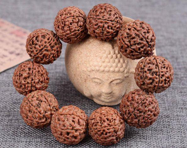 文玩 菩提 金刚菩提  2)落地红瓣数分布均匀,十分规整,纹路也很一致且