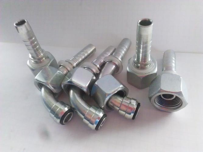 304胶管油管高压油管不锈钢扣压接头液压