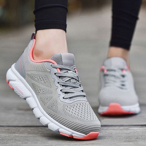 品牌运动鞋女秋季中年女士跑步鞋40-50岁妈妈鞋软底防滑中老年旅