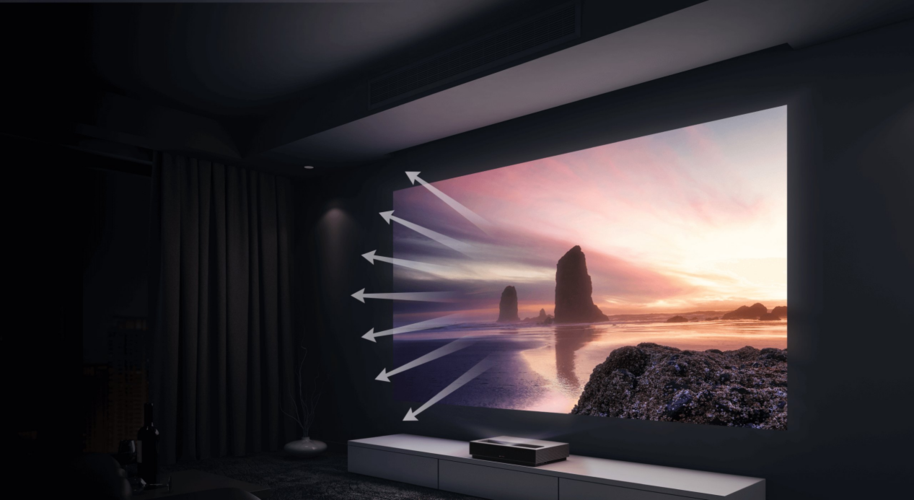激光电视观奥运会,峰米4k cinema 2实力不俗