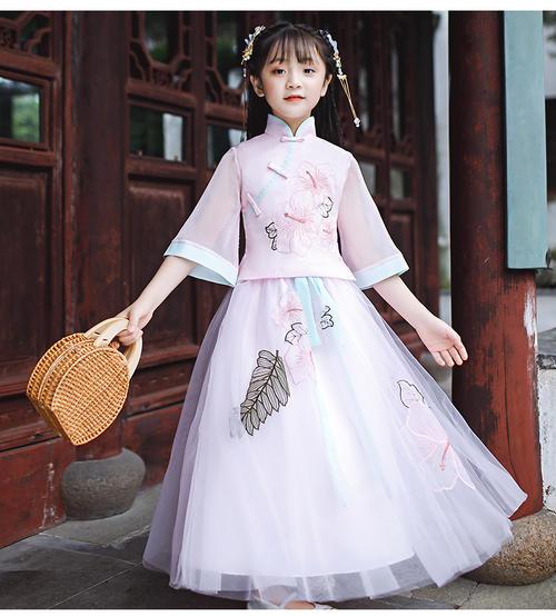 大小童装汉服连衣裙小童连衣裙