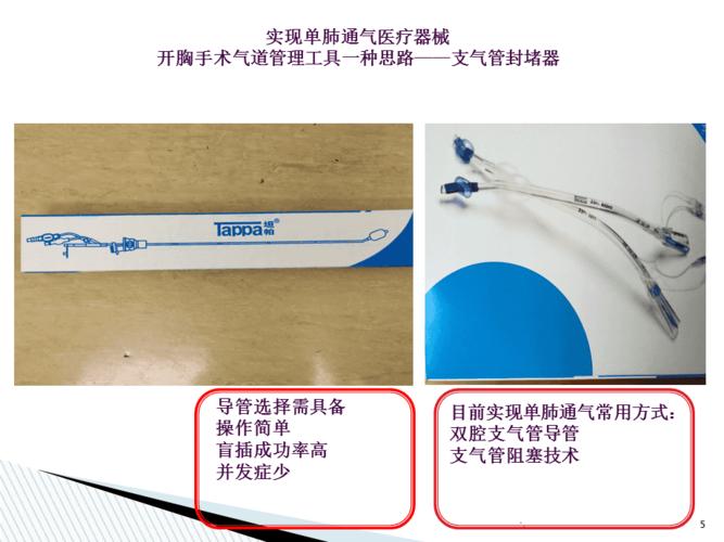 支气管封堵器的插入与定位 左肺封堵 裴焕爽ppt课件