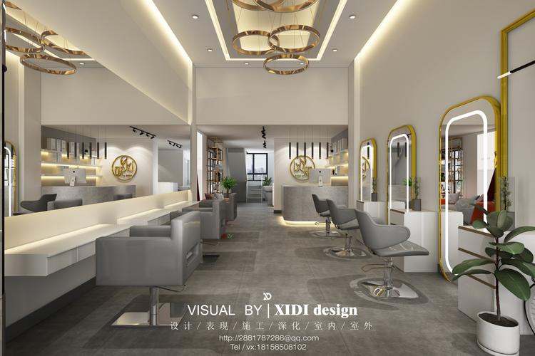 理发店丨发型设计工作室设计案例